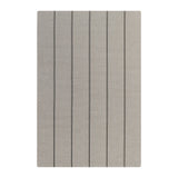 Alfombra Navi Silver Black de polipropileno, vista completa