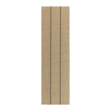 Alfombra de pasillo Navi Taupe Black de polipropileno, vista completa
