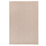 Alfombra Ainara Taupe de polipropileno 2.40x1.70 mts sobre fondo blanco