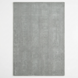 Alfombra Andes Grey de lana, vista completa