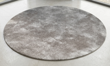 Alfombra Annu Warm Grey de Tencel, vista completa