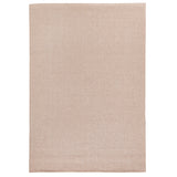 Alfombra Basai Taupe de polipropileno color taupe, vista completa