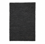 Alfombra Rustic Charcoal de cáñamo, vista completa