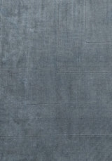 Detalle del tejido de la alfombra Marai Platinium de Tencel